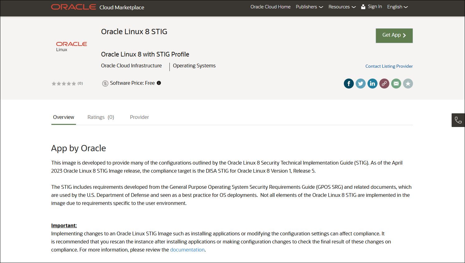 Obraz Oracle Linux 8 STIG je nyní k dispozici pro spuštění instancí rozšířeného bezpečnostního profilu Oracle Linux 8 na Oracle Cloud Infrastructure (OCI).