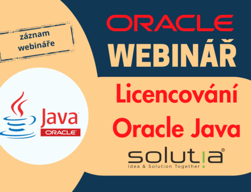 Oracle – Licencování Oracle Java – záznam webináře