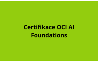 Certifikace OCI AI Foundations