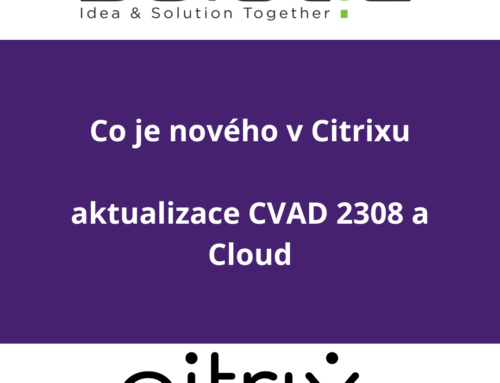 Co je nového v Citrixu – aktualizace CVAD 2308 a Cloud