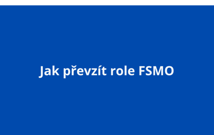 Jak převzít role FSMO