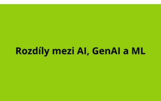 Rozdíly mezi AI, GenAI a ML