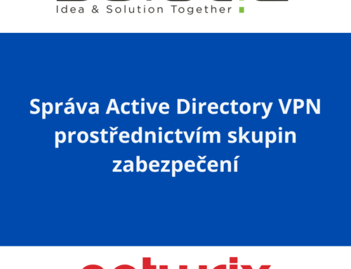 Správa Active Directory VPN prostřednictvím skupin zabezpečení