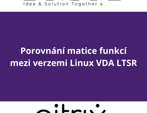 Porovnání matice funkcí mezi verzemi Linux VDA LTSR