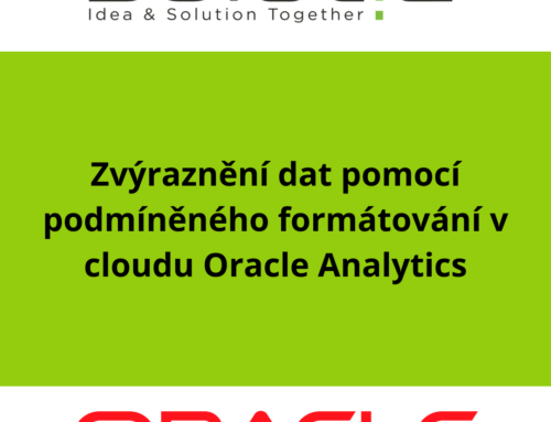 Zvýraznění dat pomocí podmíněho formátování v Oracle Analytics Cloud