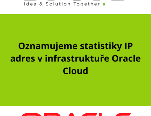 Oznamujeme statistiky IP adres v infrastruktuře Oracle Cloud