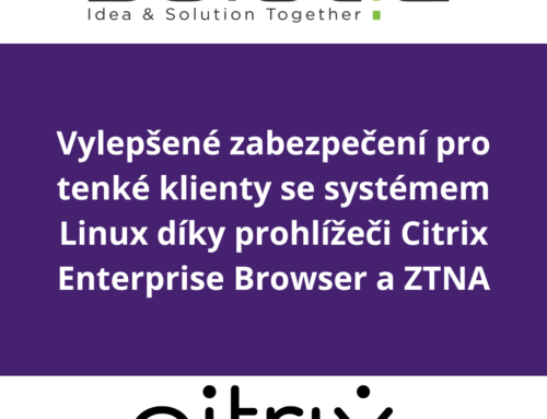 Vylepšené zabezpečení pro tenké klienty se systémem Linux díky prohlížeči Citrix Enterprise Browser a ZTNA