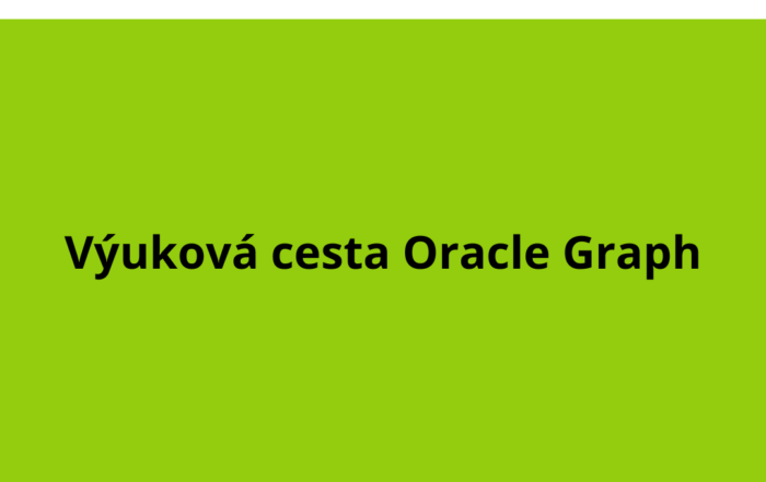 Výuková cesta Oracle Graph