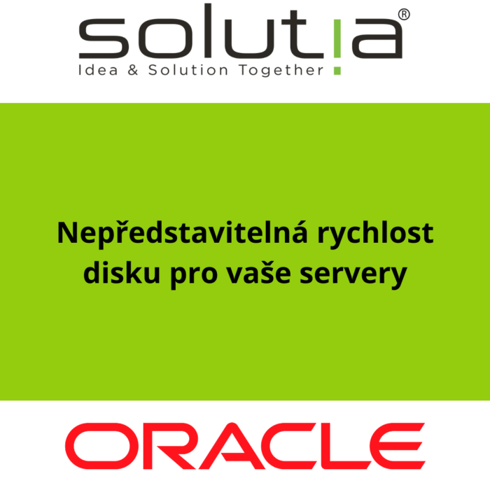 Nepředstavitelná rychlost disku pro vaše servery