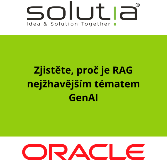 Zjistěte, proč je RAG nejžhavějším tématem GenAI