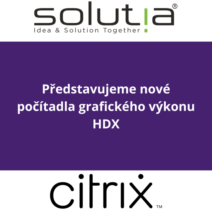 Představujeme nové počítadla grafického výkonu HDX