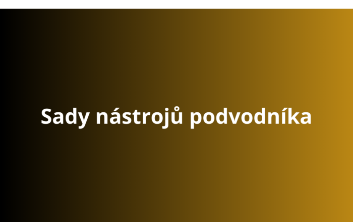 Sady nástrojů podvodníka