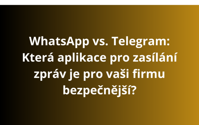 WhatsApp vs. Telegram: Která aplikace pro zasílání zpráv je pro vaši firmu bezpečnější?