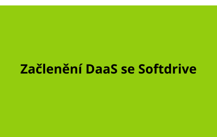 Začlenění DaaS se Softdrive