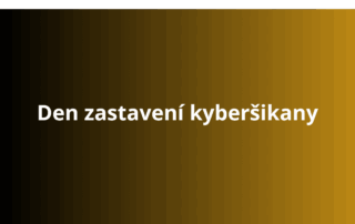 Den zastavení kyberšikany