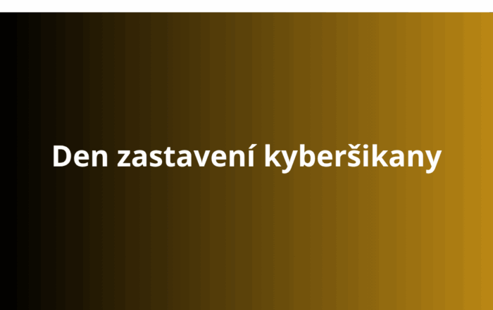 Den zastavení kyberšikany