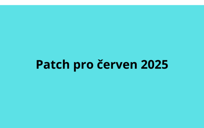 Patch pro červen 2025
