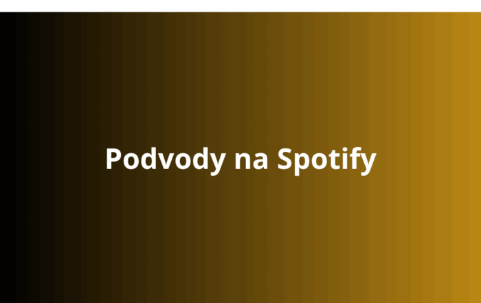 Podvody na Spotify