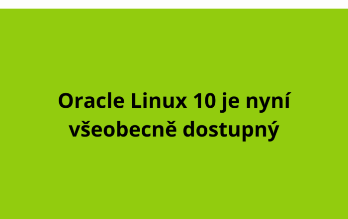 Oracle Linux 10 je nyní všeobecně dostupný