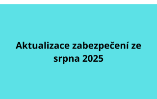 Aktualizace zabezpečení ze srpna 2025