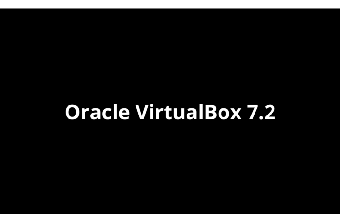 Oracle VirtualBox 7.2