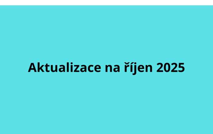Aktualizace na říjen 2025