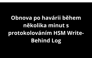 Obnova po havárii během několika minut s protokolováním HSM Write-Behind Log