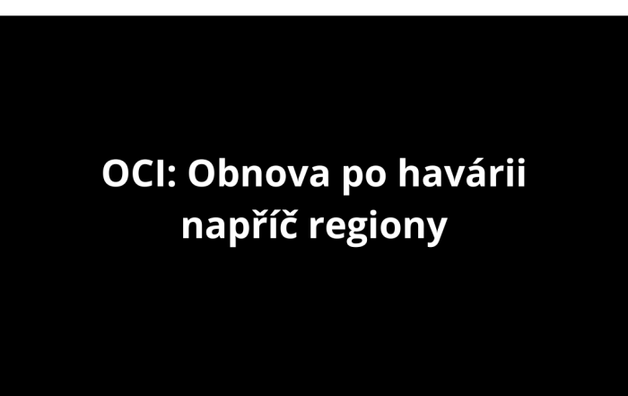 OCI: Obnova po havárii napříč regiony